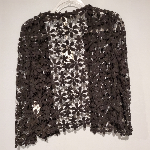 NWT Hoss Intropia Floral Knit Cardigan - Picture 7 of 9